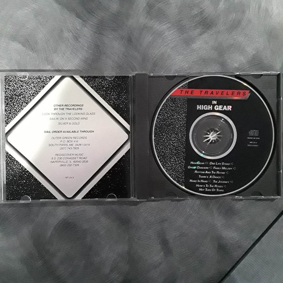 THE TRAVELERS - IN HIGH GEAR CD - 10 SONGS - Picture 2 of 3